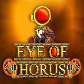 Eye of Horus logo by RTG (Reel Time Gaming) at Gigaspinz Casino