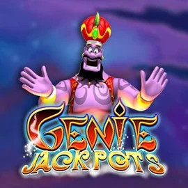 Genie Jackpots casino game by Blueprint Gaming – featured logo at Gigaspinz Casino