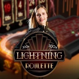 Lightning Roulette game by Evolution – logo hosted on Gigaspinz Casino