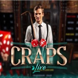 Enjoy Live Craps by Evolution – logo hosted on gigaspinzs.com