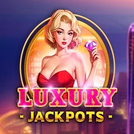 Luxury Jackpots by Triple Cherry, showcased at gigaspinzs.com – game logo