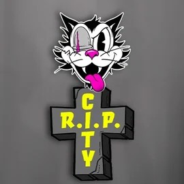Logo of RIP City from Hacksaw Gaming at Gigaspinz Casino