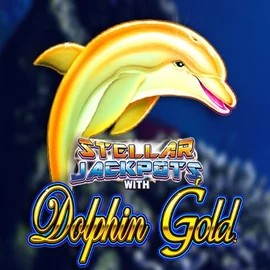 Try Dolphin Gold with Stellar Jackpots slot by Lightning Box Game on gigaspinzs.com – logo image