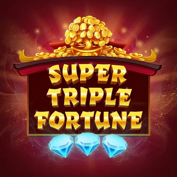 Super Triple Fortune online game logo by Greentube on gigaspinzs.com