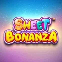 Official Slots logo: Sweet Bonanza by Pragmatic Play at Gigaspinz Casino