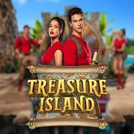 Treasure Island slot logo by Pragmatic Play at Gigaspinz Casino