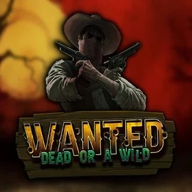 Slots logo of Wanted Dead or a Wild from Hacksaw Gaming at Gigaspinz Casino